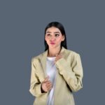 Photo beige blazer