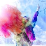 Photo powder pink